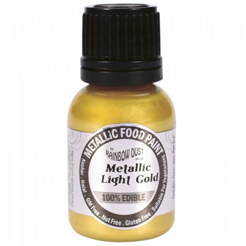 Tinta Comestível Dourada